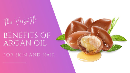 beautiful golden argan nuts with amber argan oil emerging