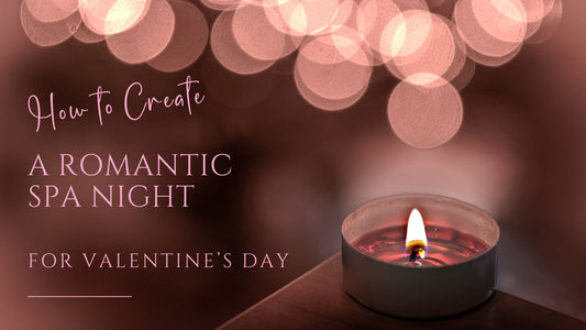 cozy warm candle with blurred candles in the background