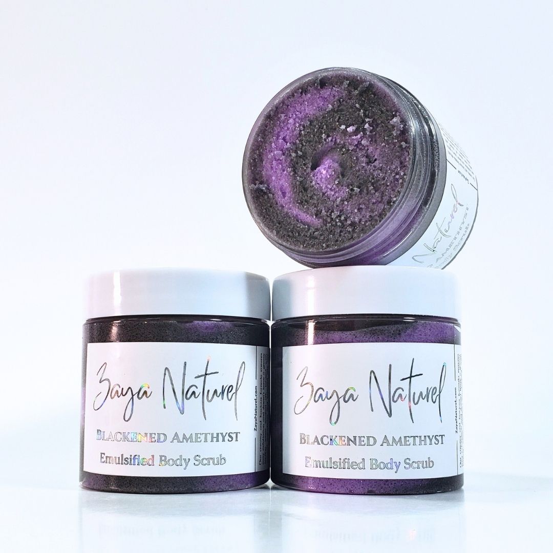 Blackened Amethyst Emulsified Body Scrub