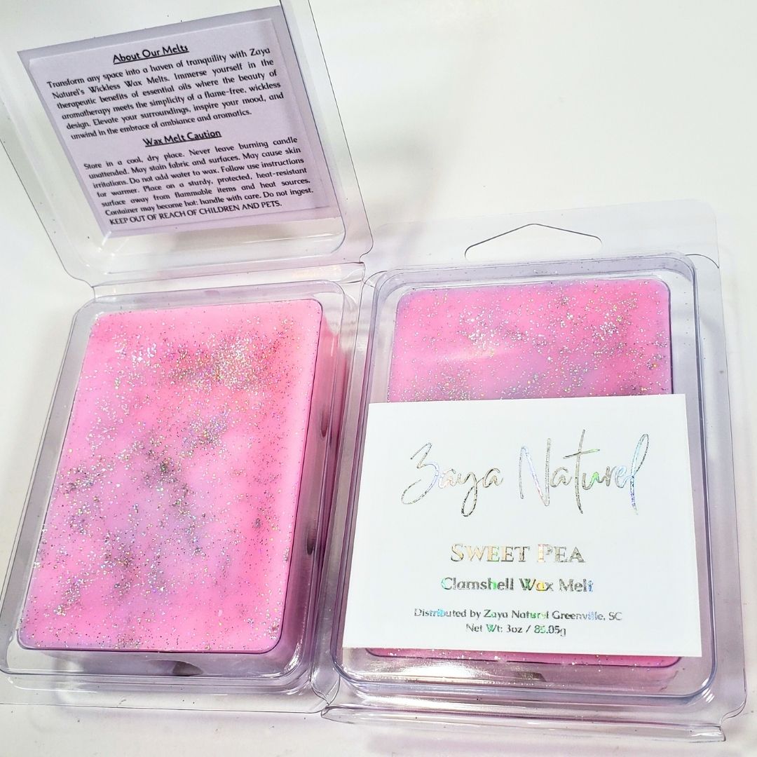 Sweet Pea Clamshell Wax Melts