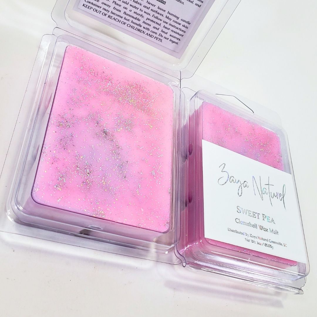 Sweet Pea Clamshell Wax Melts