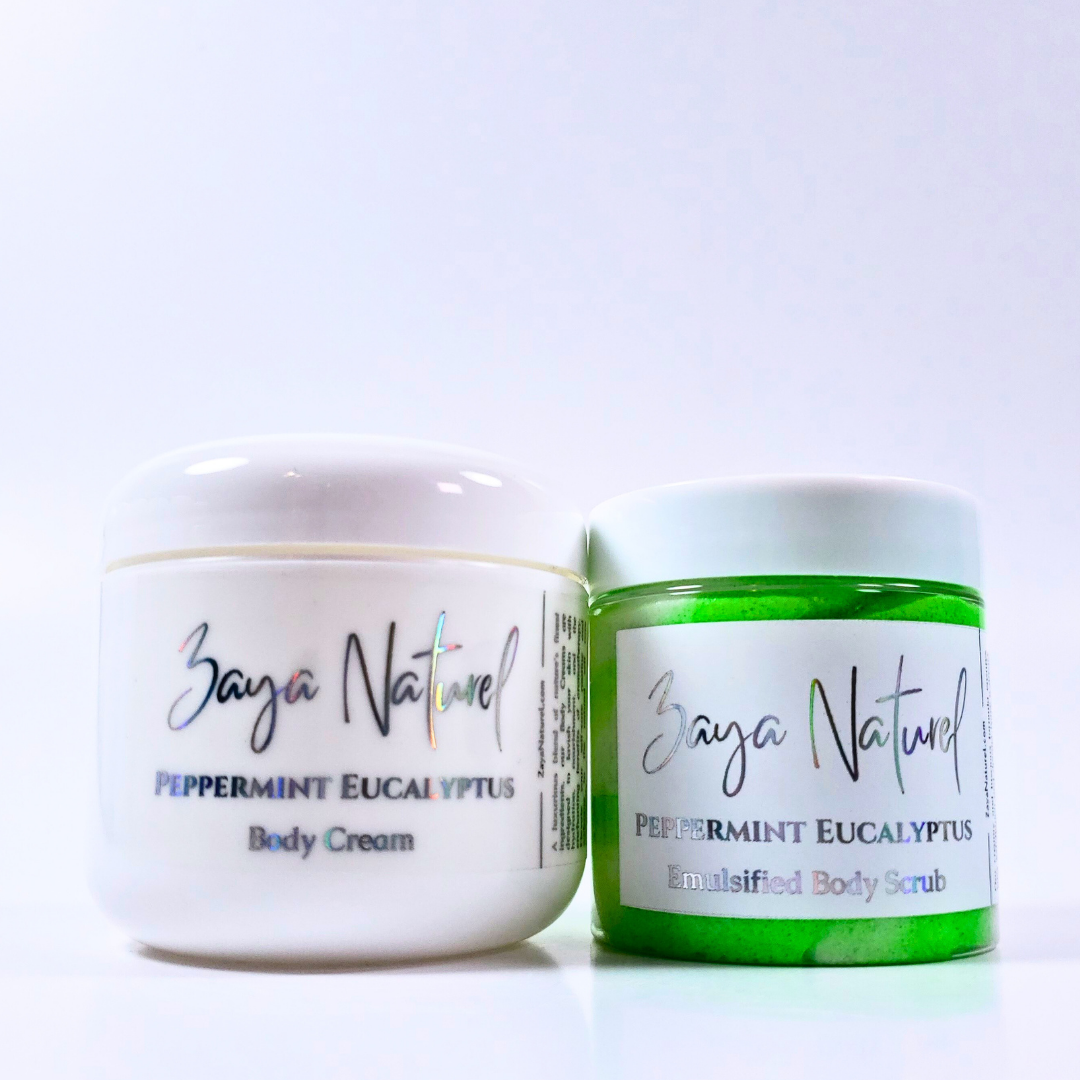Peppermint Eucalyptus Revive and Hydrate Skin Care Bundle