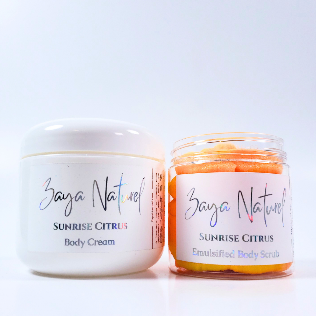 Sunrise Citrus Revive and Hydrate Skin Care Bundle