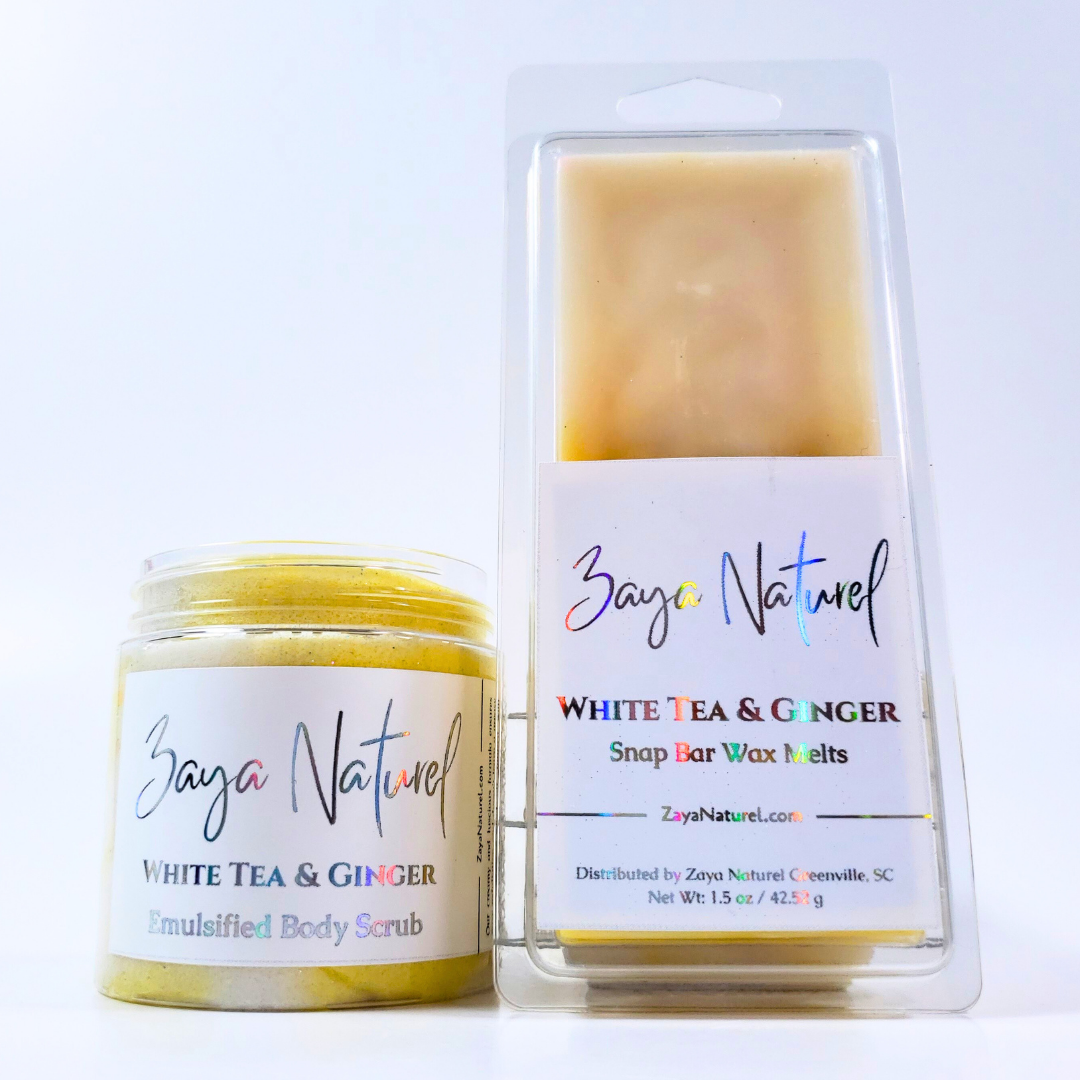 White Tea and Ginger Exfoliate and Melt Away Bundle
