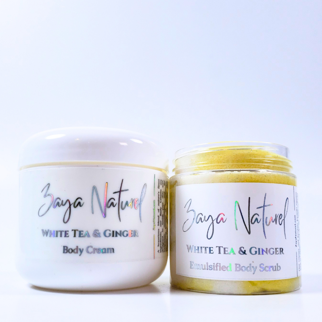 White Tea and Ginger Revive and Hydrate Skin Care Bundle