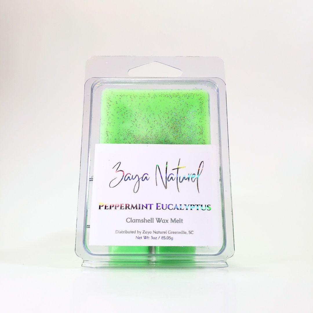 Peppermint Eucalyptus Clamshell Wax Melts