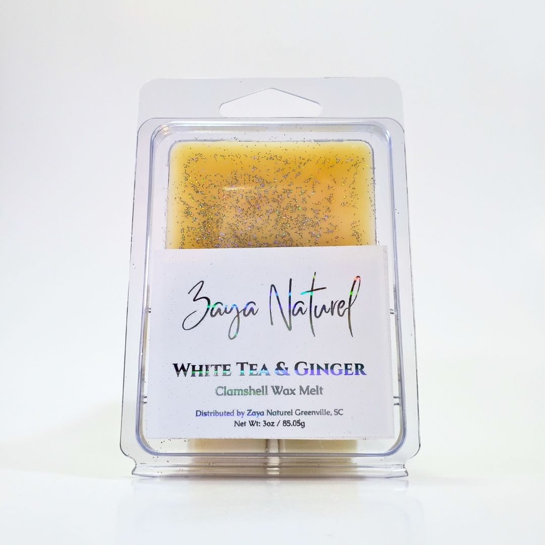 White Tea and Ginger Clamshell Wax Melts