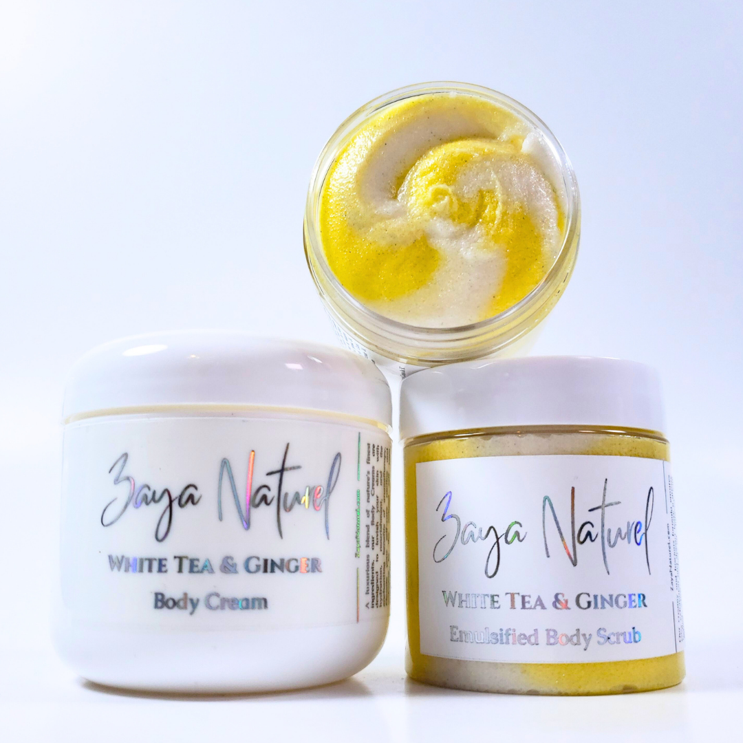 White Tea and Ginger Revive and Hydrate Skin Care Bundle