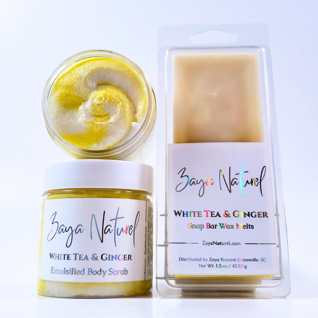 White Tea and Ginger Exfoliate and Melt Away Bundle