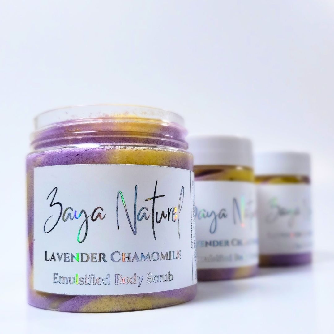 Lavender Chamomile Emulsified Body Scrub