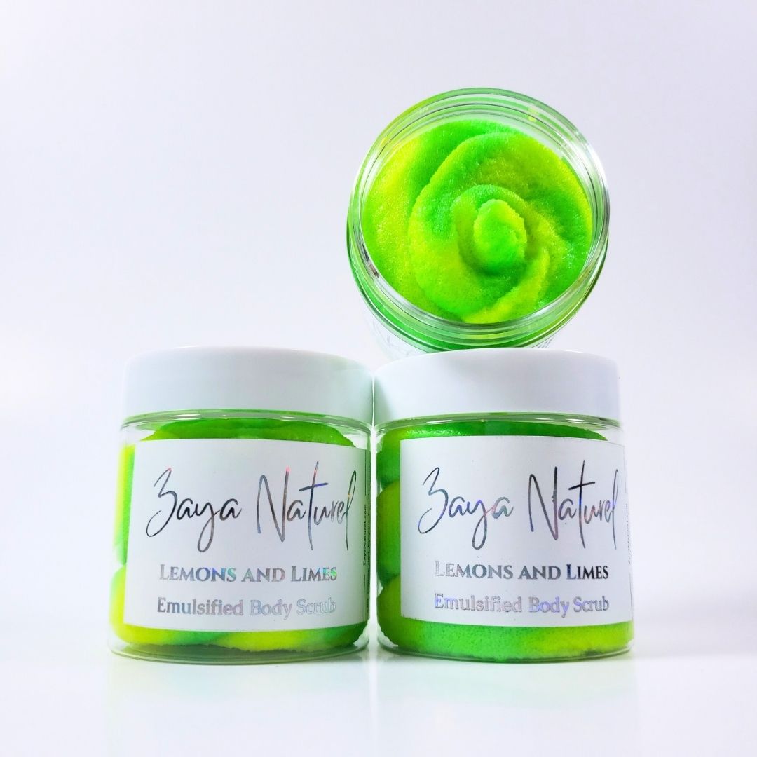 Lemons and Limes Emulsified Body Scrub