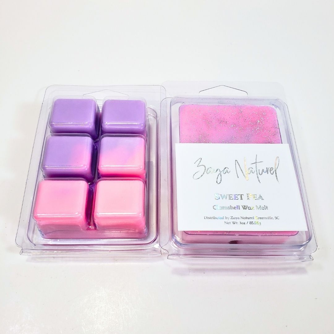Sweet Pea Clamshell Wax Melts