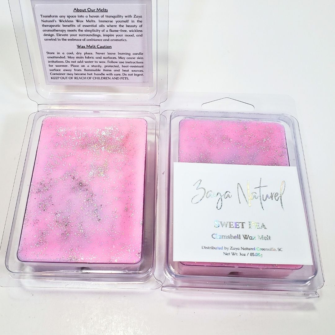 Sweet Pea Clamshell Wax Melts