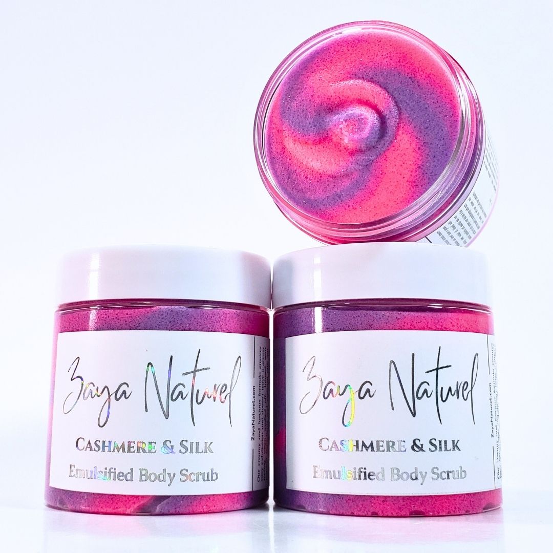 Cashmere and Silk Emulsified Body Scrub