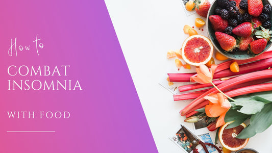 Healthy, colorful food to beat insomnia