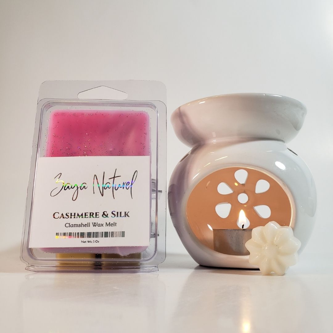 Cashmere and Silk Clamshell Wax Melts