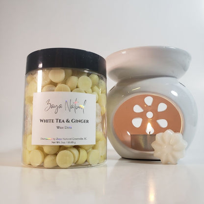 White Tea and Ginger Wax Dots