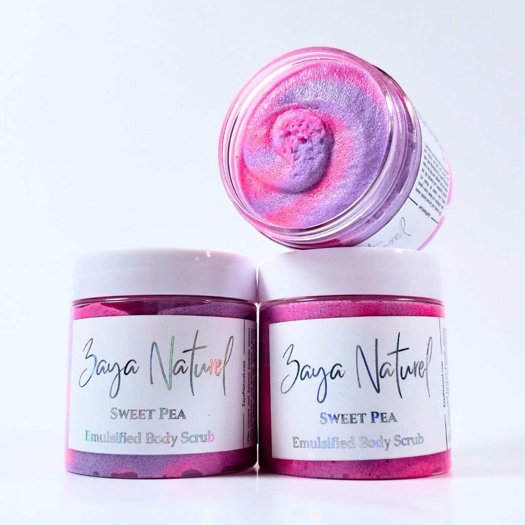 Sweet Pea Emulsified Body Scrub