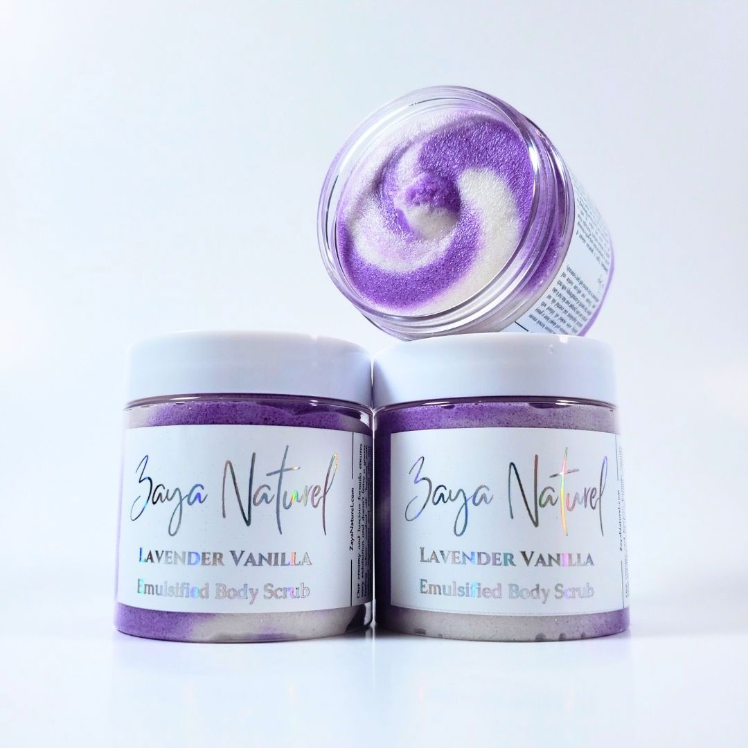 Lavender Vanilla Emulsified Body Scrub