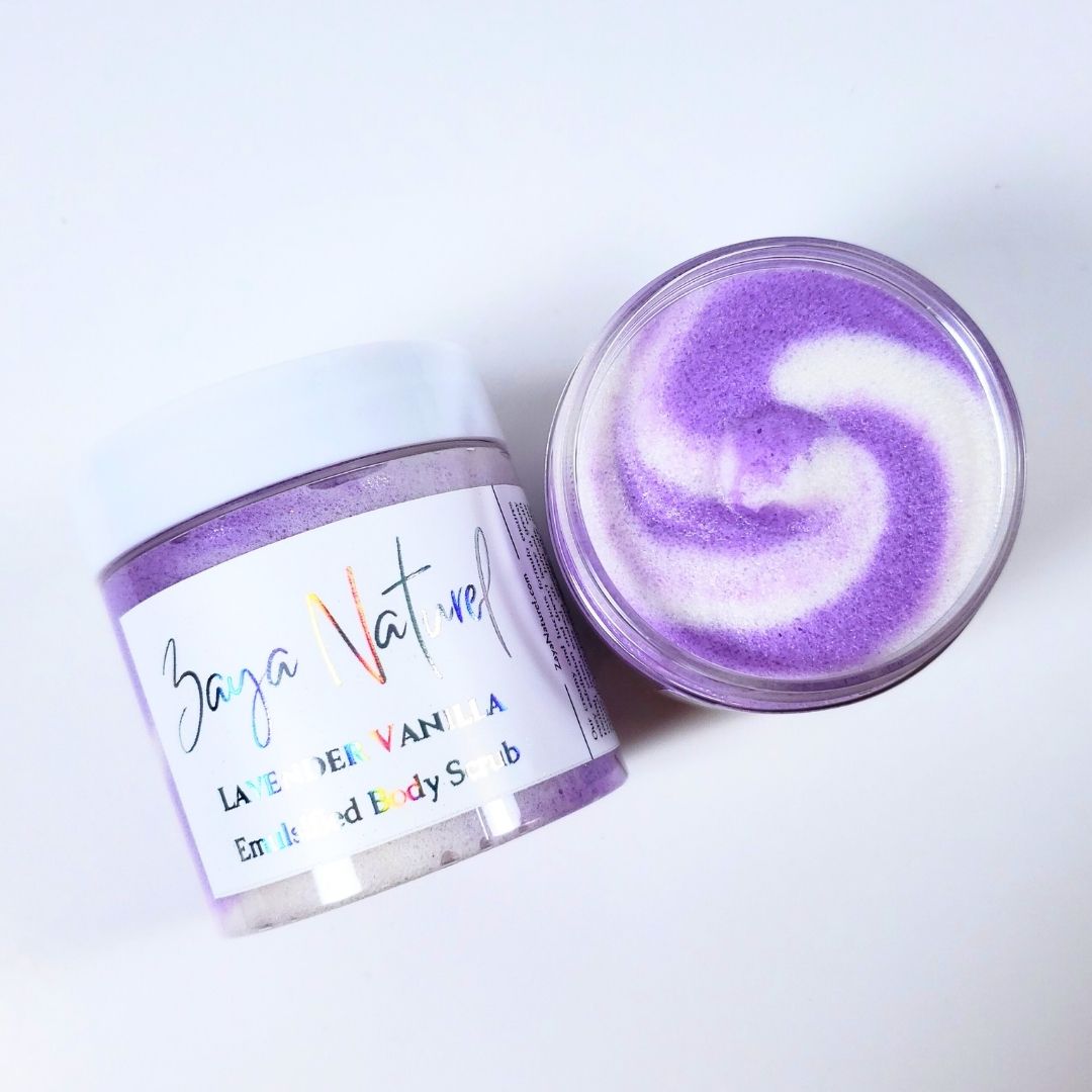 Lavender Vanilla Emulsified Body Scrub