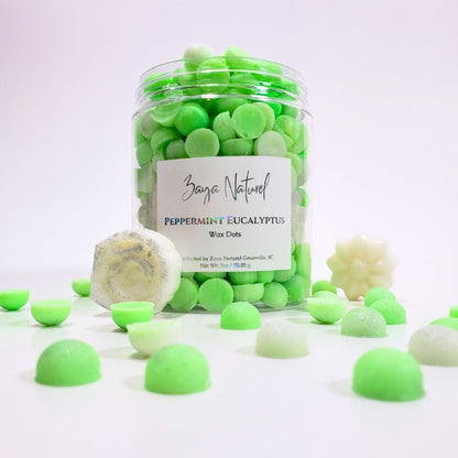 Peppermint Eucalyptus Wax Dots