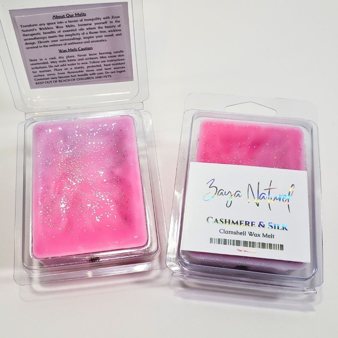 Cashmere and Silk Clamshell Wax Melts