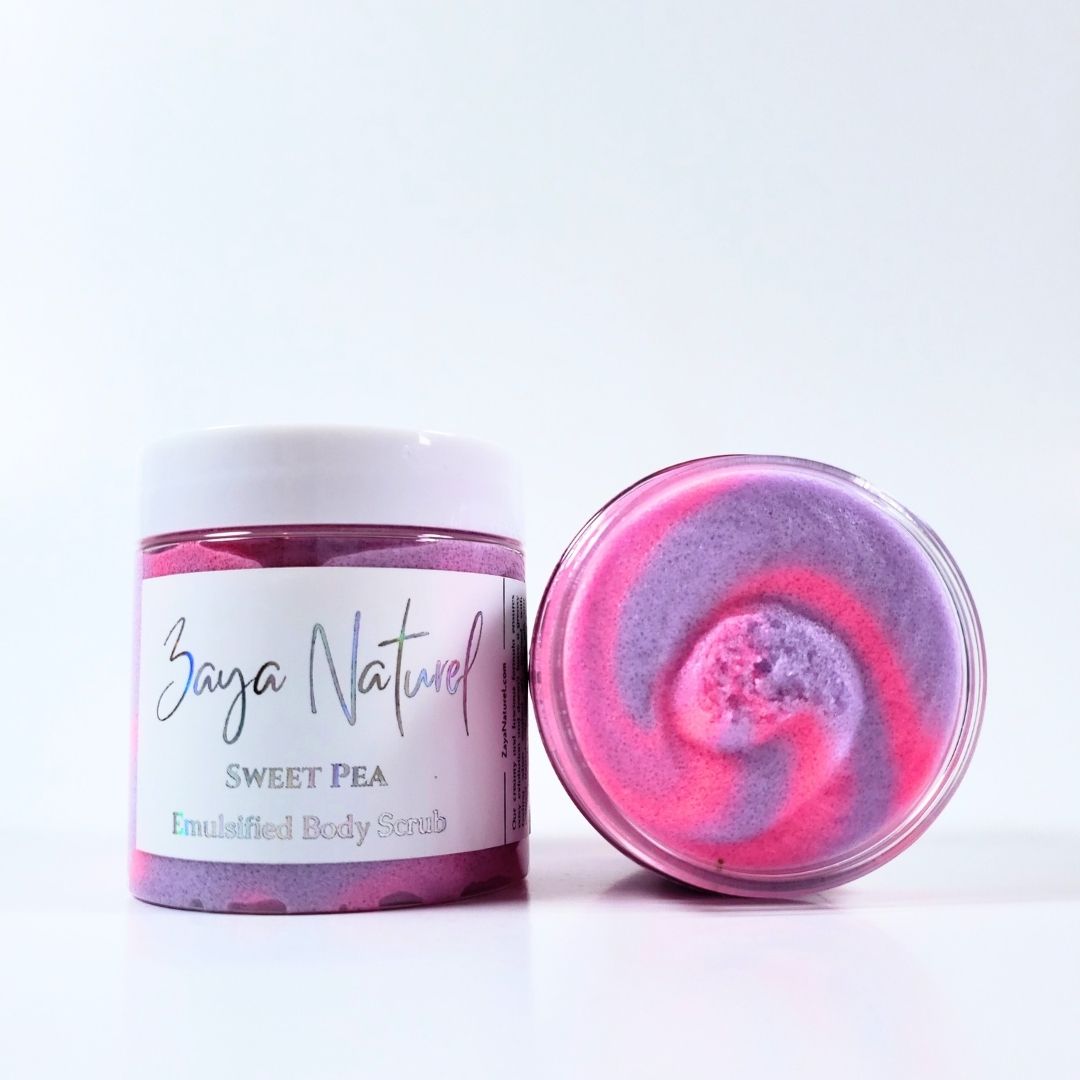 Sweet Pea Emulsified Body Scrub