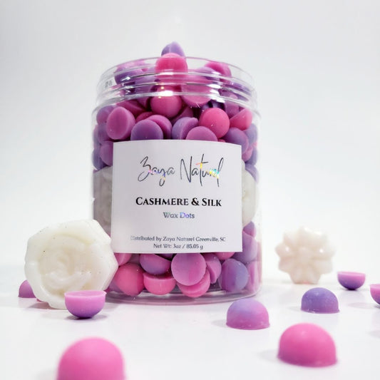 Cashmere and Silk Wax Dots