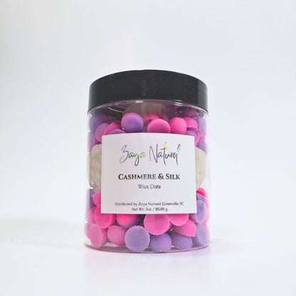 Cashmere and Silk Wax Dots