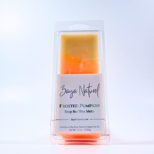 Frosted Pumpkin Snap Bar Wax Melts