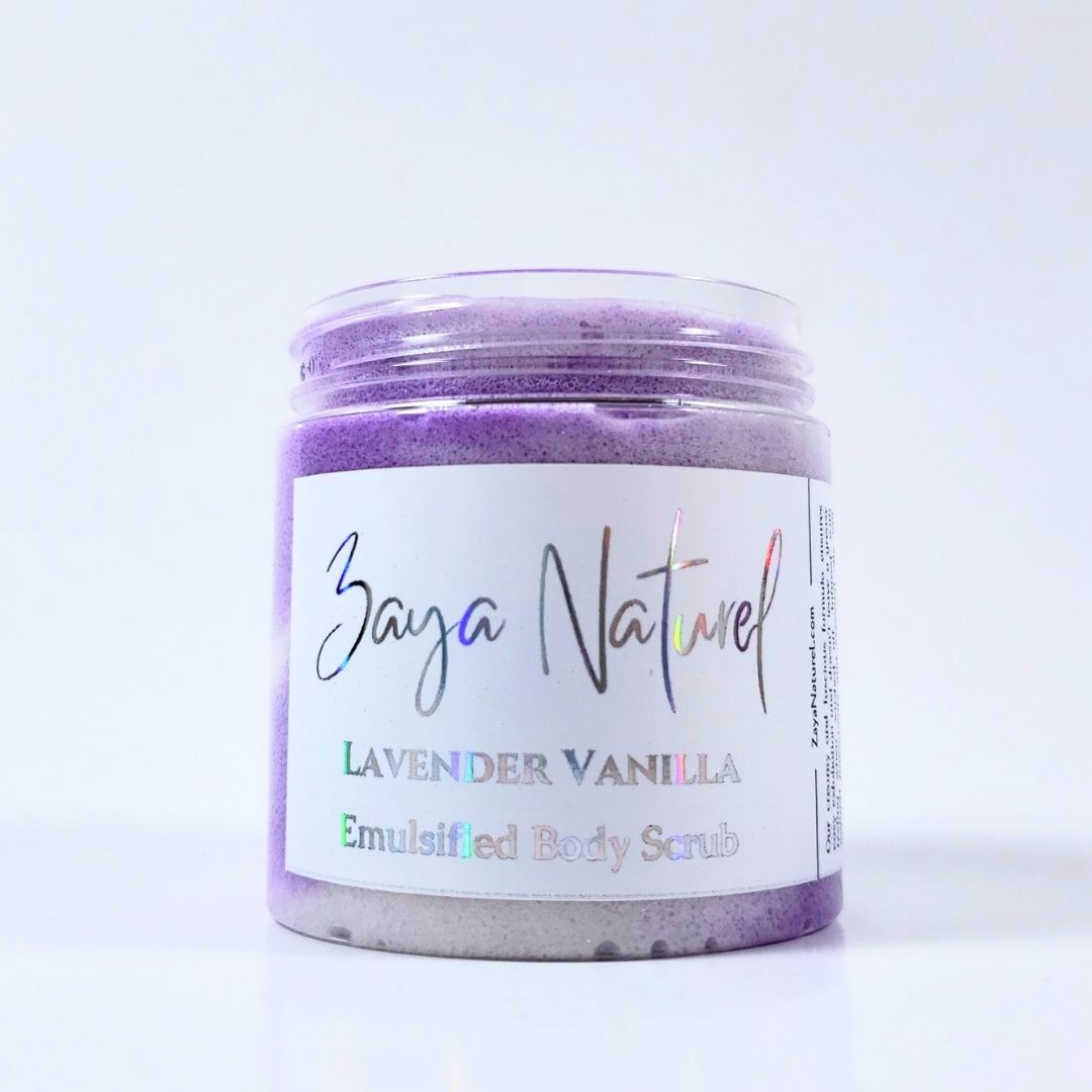 Lavender Vanilla Emulsified Body Scrub