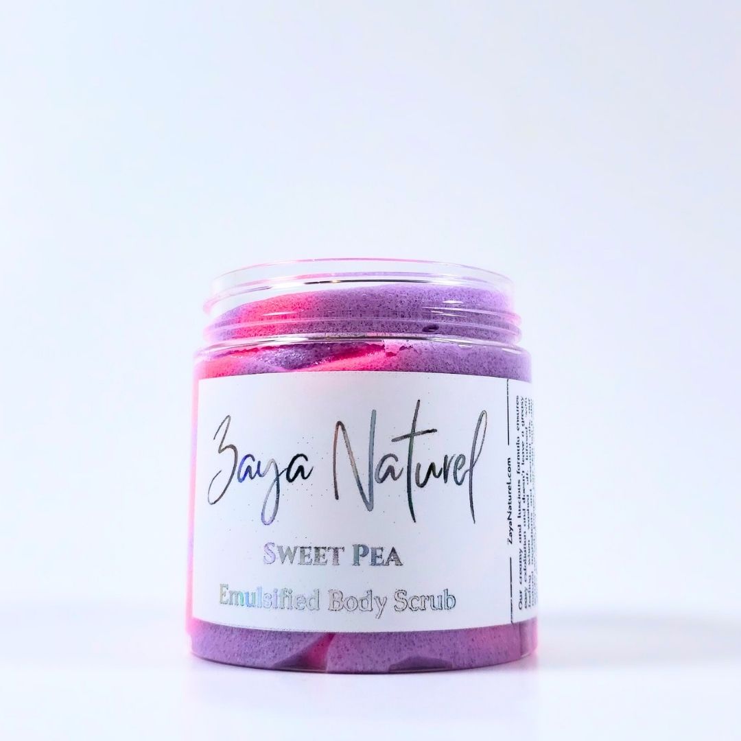 Sweet Pea Emulsified Body Scrub