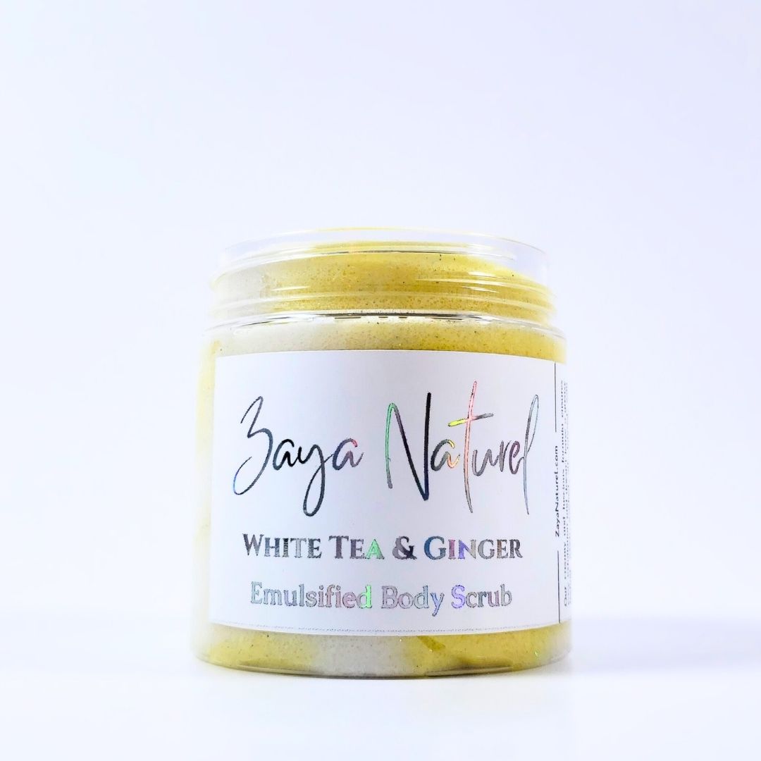 White Tea and Ginger Emulsified Body Scrub