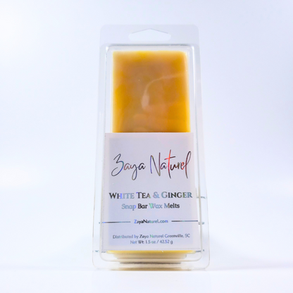 White Tea and Ginger Snap Bar Wax Melts