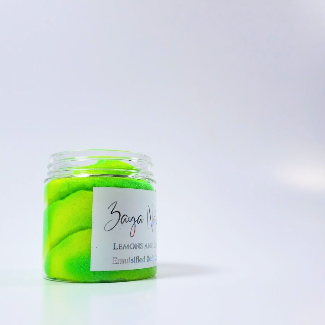 Lemons and Limes Emulsified Body Scrub