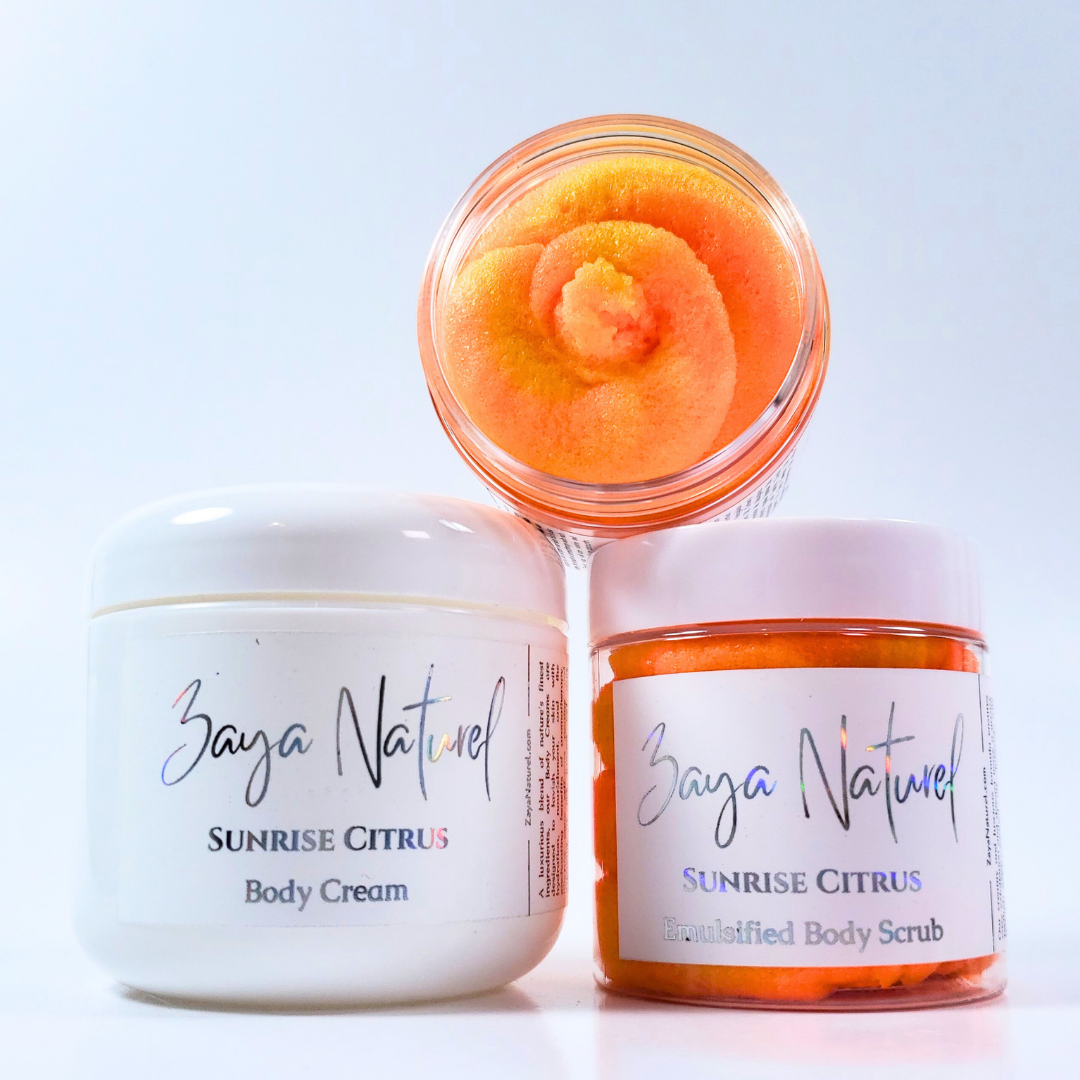 Sunrise Citrus Revive and Hydrate Skin Care Bundle