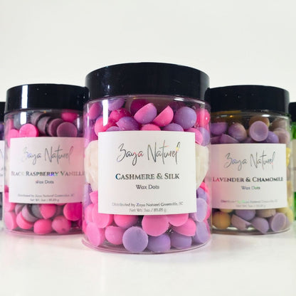 Cashmere and Silk Wax Dots