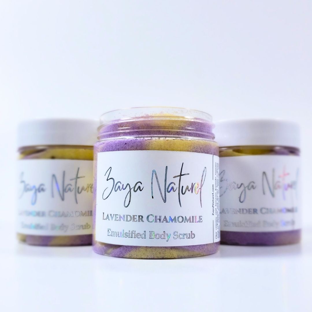 Lavender Chamomile Emulsified Body Scrub