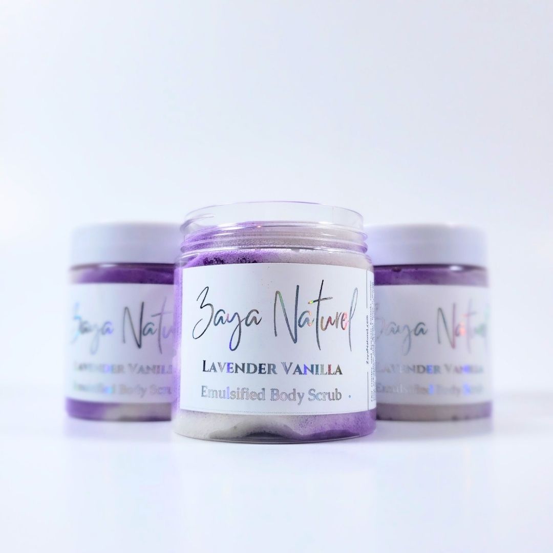 Lavender Vanilla Emulsified Body Scrub