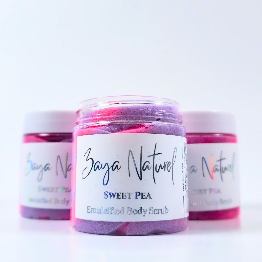 Sweet Pea Emulsified Body Scrub