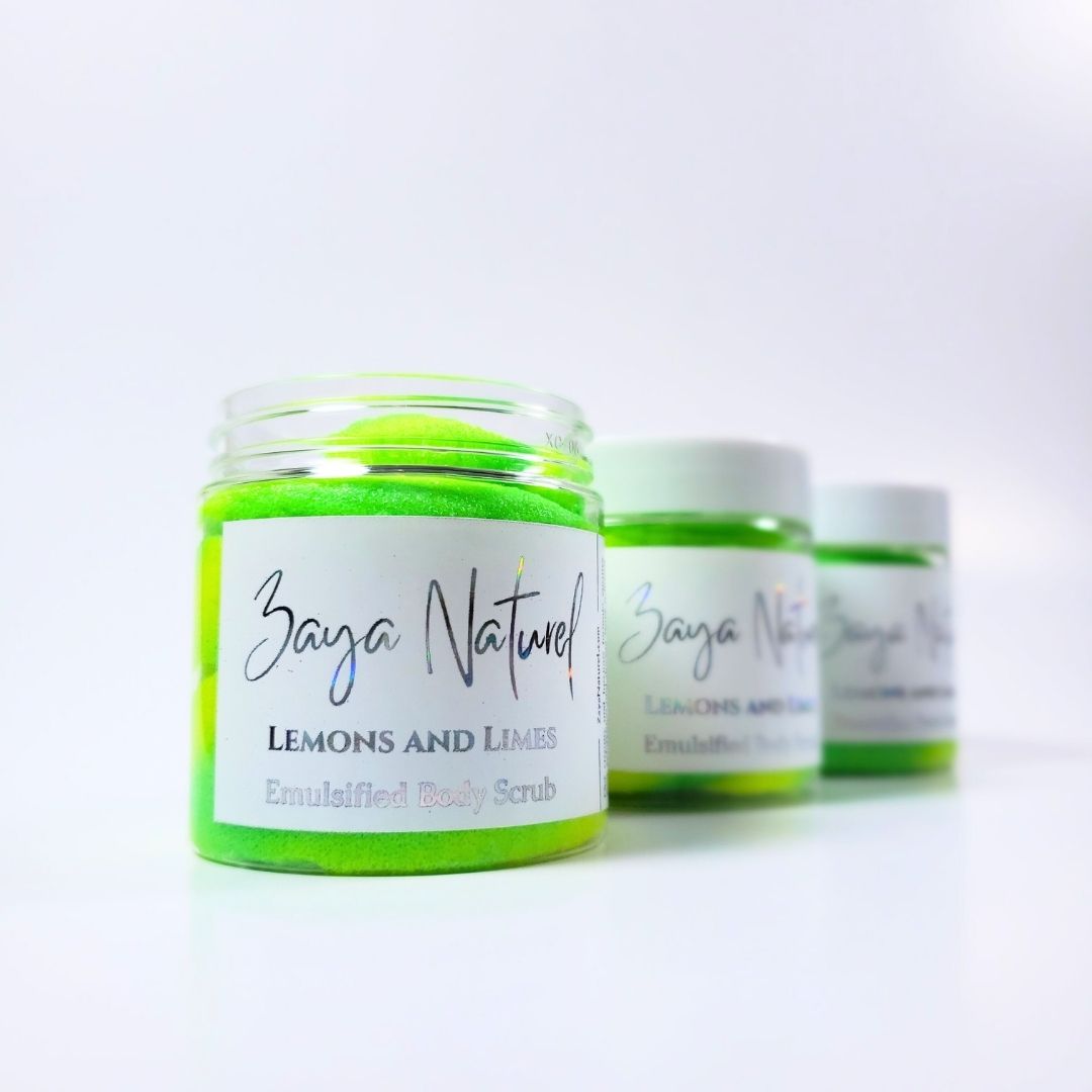 Lemons and Limes Emulsified Body Scrub