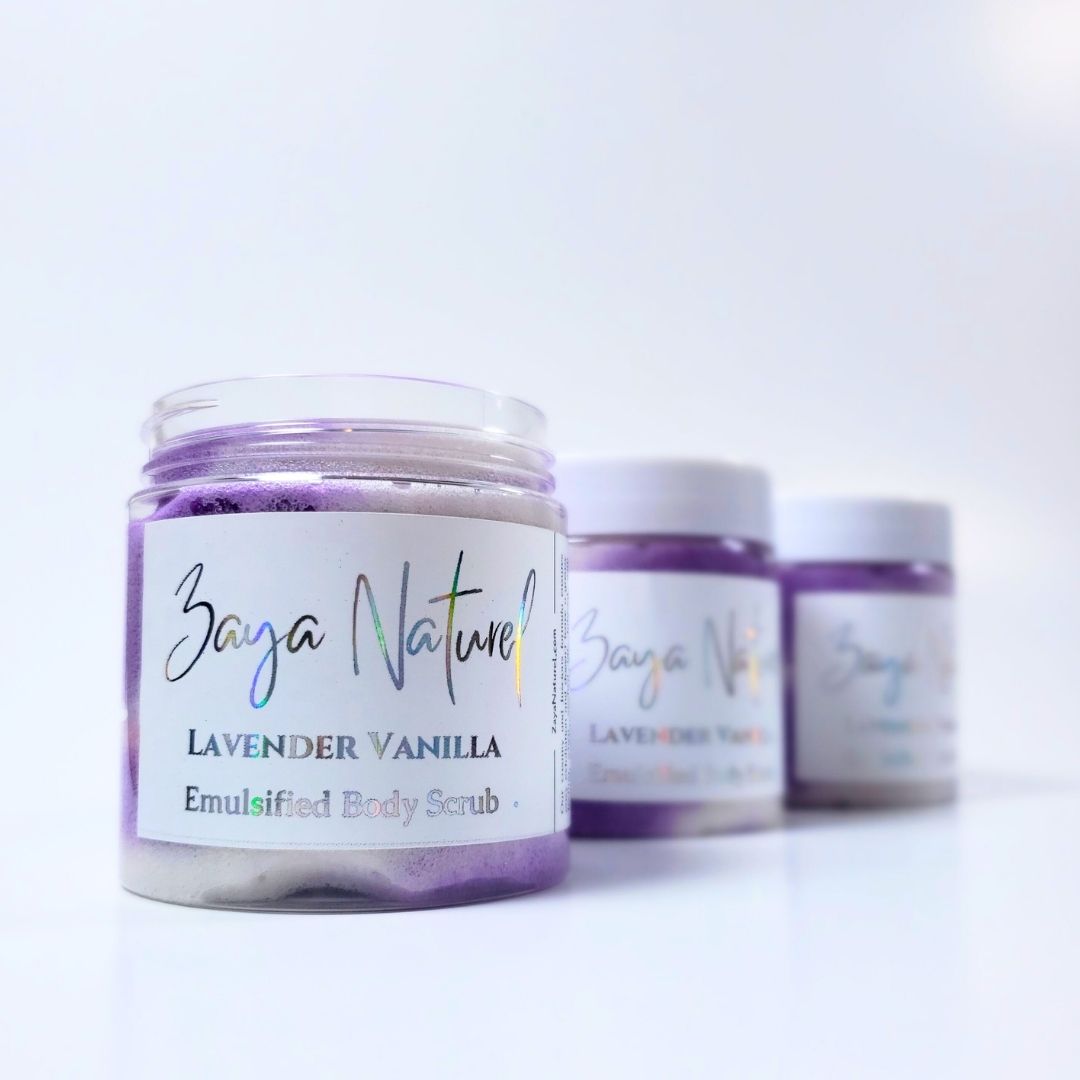 Lavender Vanilla Emulsified Body Scrub