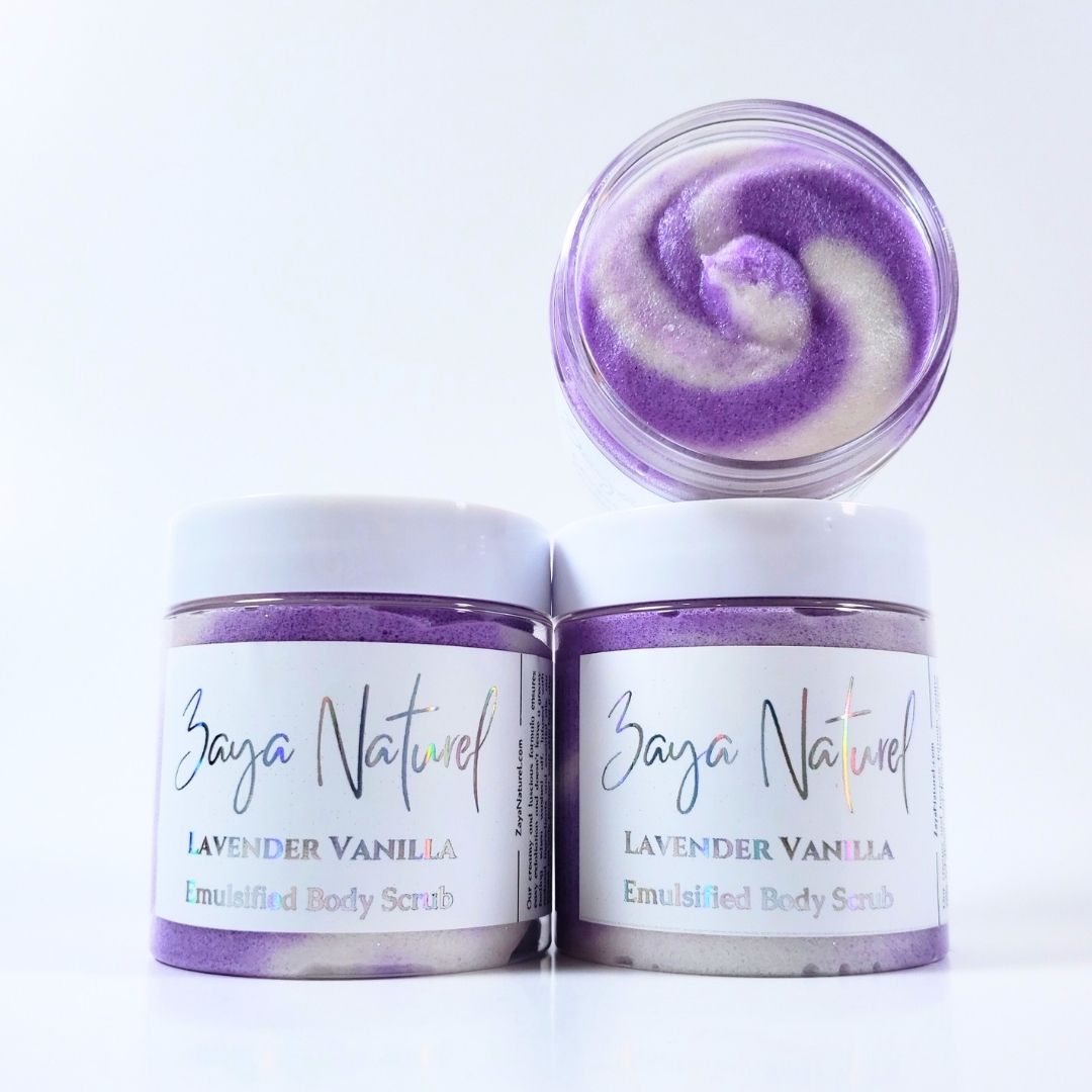 Lavender Vanilla Emulsified Body Scrub