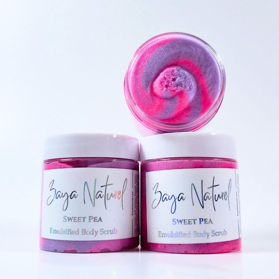 Sweet Pea Emulsified Body Scrub