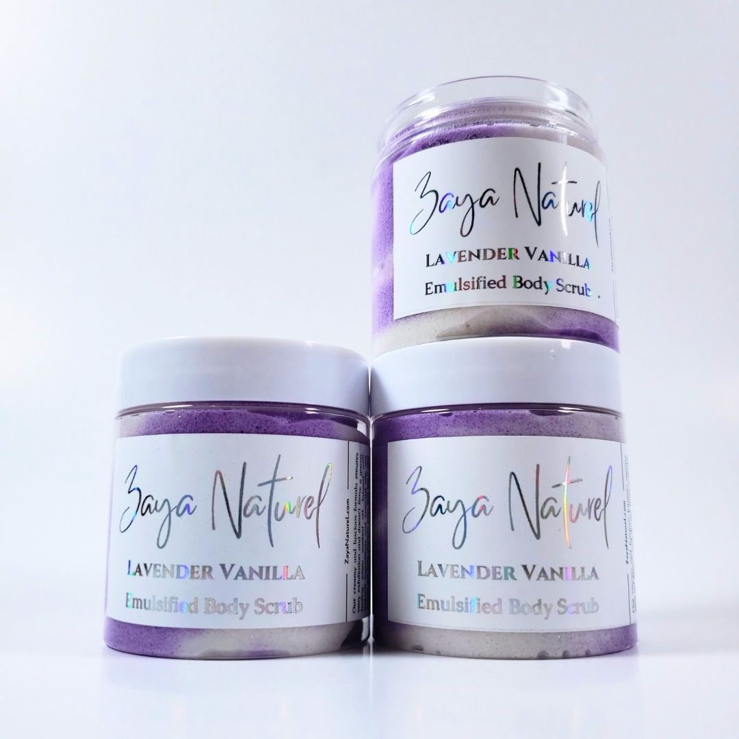 Lavender Vanilla Emulsified Body Scrub