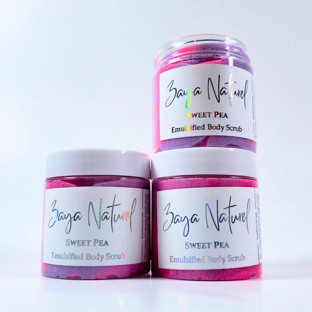 Sweet Pea Emulsified Body Scrub