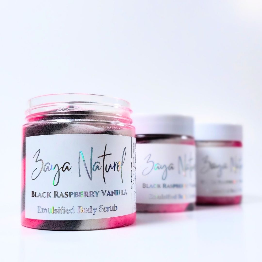 Black Raspberry Vanilla Emulsified Body Scrub