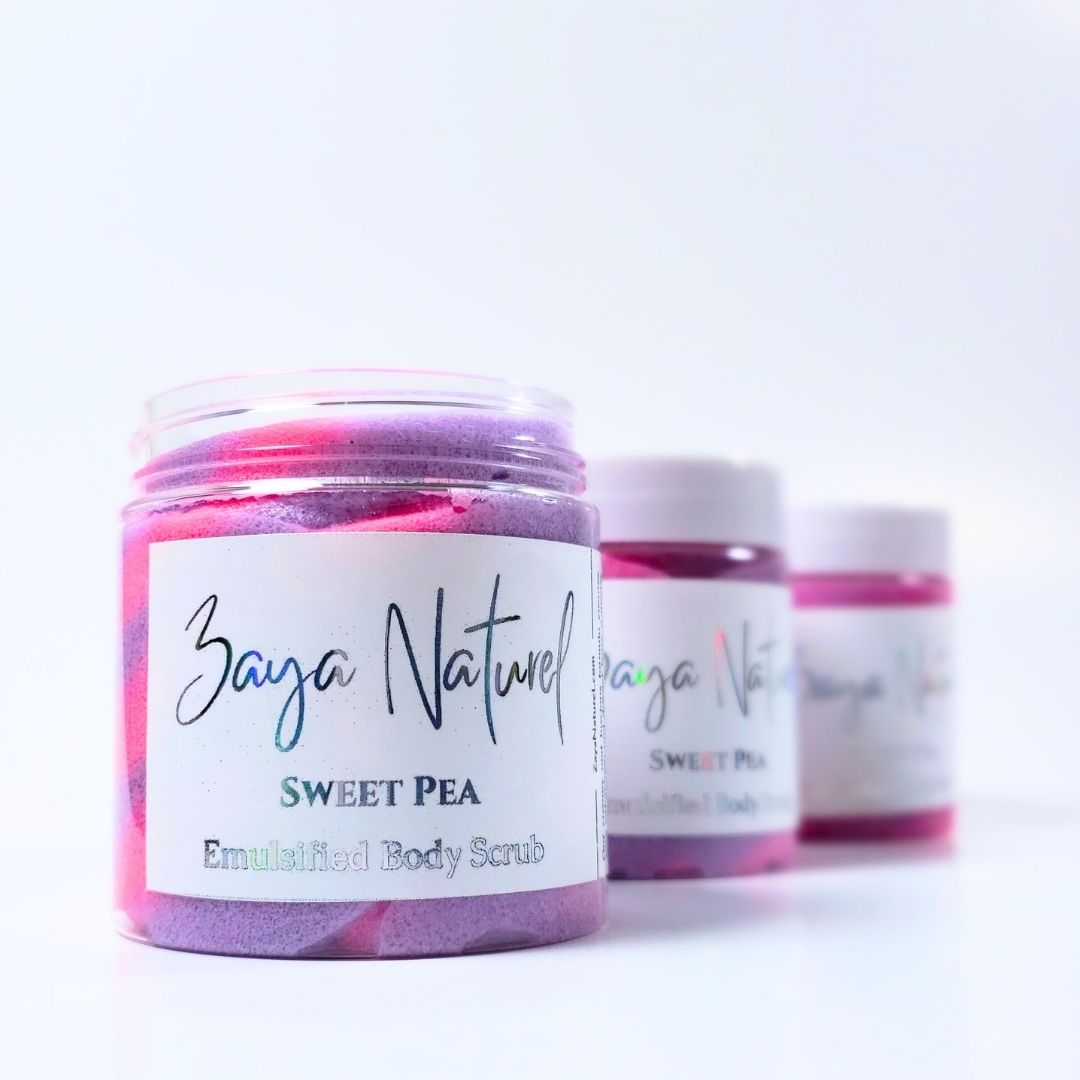 Sweet Pea Emulsified Body Scrub