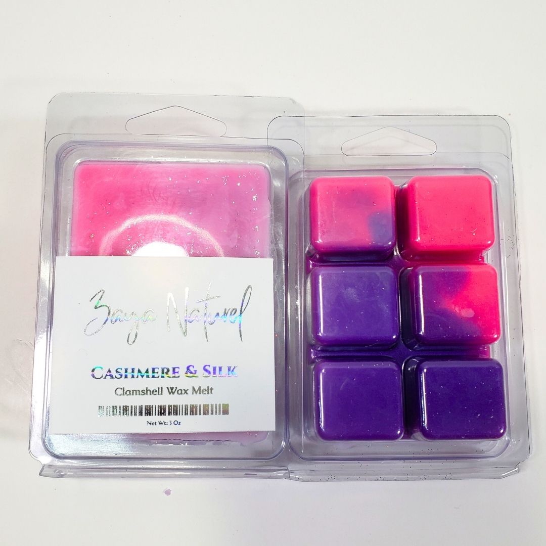 Cashmere and Silk Clamshell Wax Melts