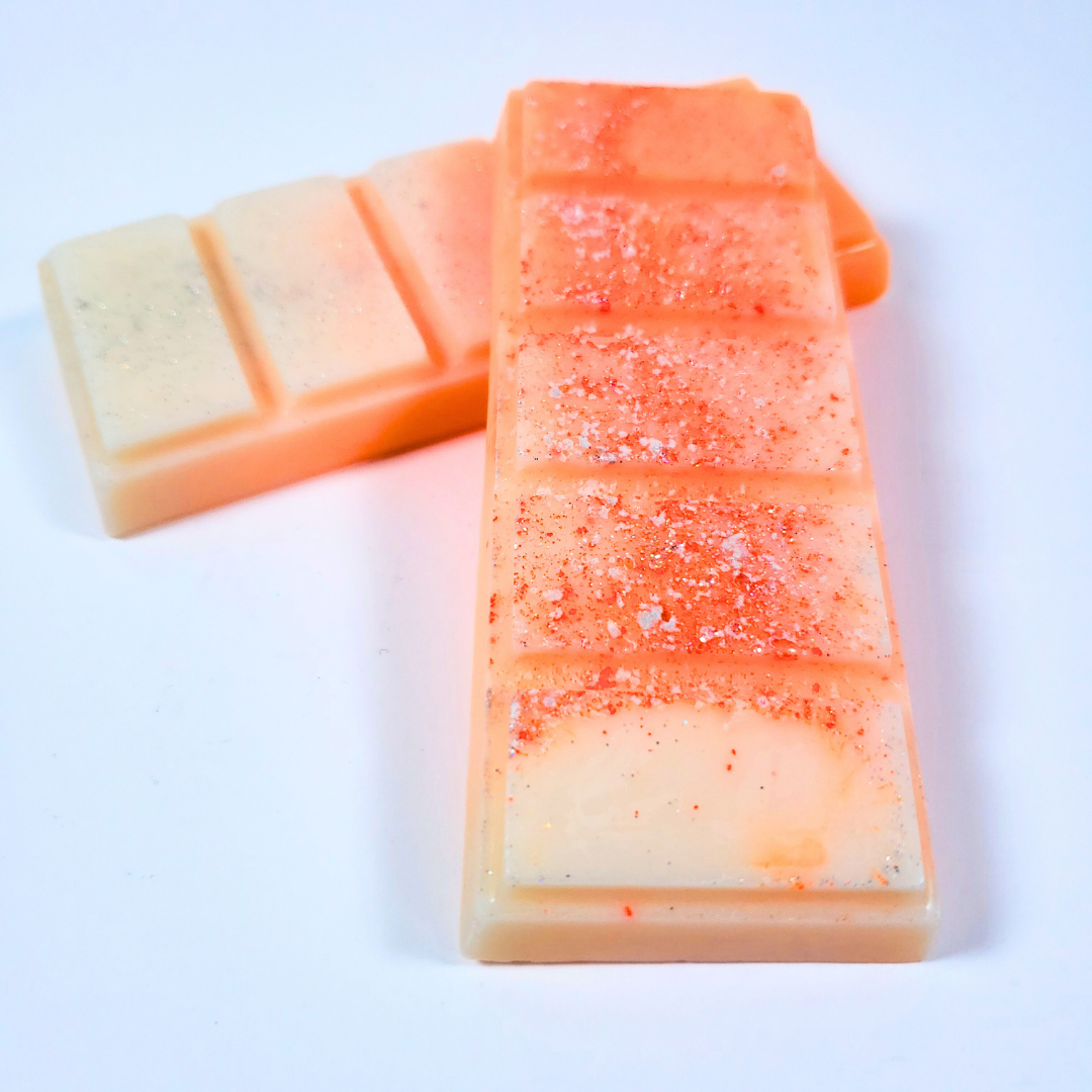 Frosted Pumpkin Snap Bar Wax Melts